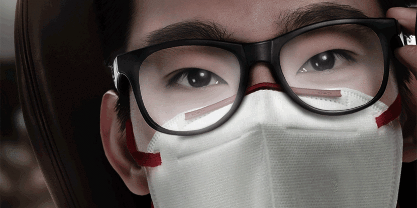Die FFP2-Maske als ein positiver Booster der Kontaktlinsenoptik